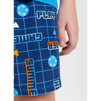 Pijama Manga Curta Viscolycra Menino Teen Tubarão Futevôlei - 3