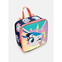 Mochila Costas com Lancheira Unicórnio Tênis - 7