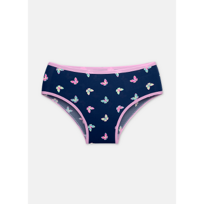 Calcinha Boneca Microfibra Menina Teen Borboletas