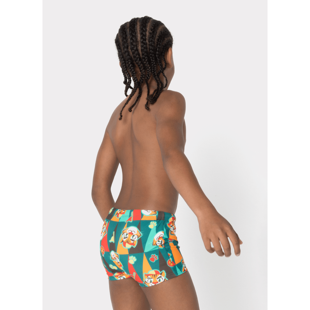 Sunga Boxer Menino Tigre Camping - 4