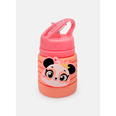 Garrafa Dobrável Panda Romântico