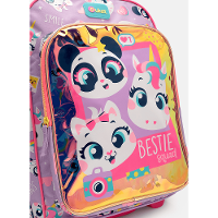 Mochila com Rodinha Grande Multibichos Best Friend - 2