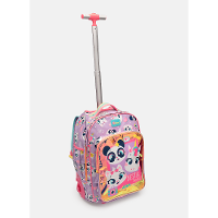 Mochila com Rodinha Grande Multibichos Best Friend