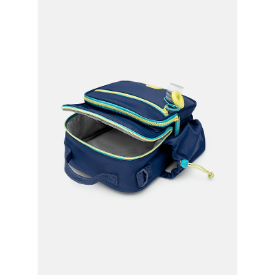 Lancheira Térmica com Bolso Frontal Azul Marinho