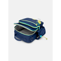 Lancheira Térmica com Bolso Frontal Azul Marinho - 6