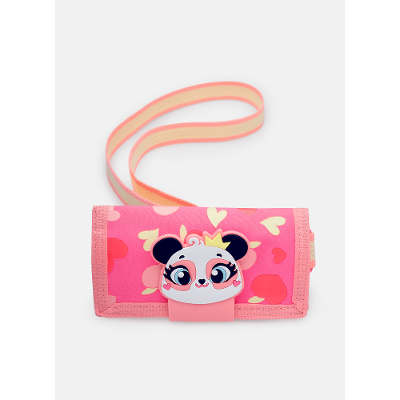 Carteira Panda Romântico