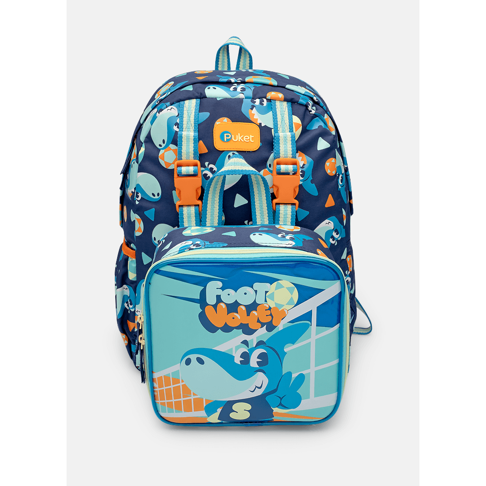 Mochila Costas com Lancheira Tubarão Futevôlei - 1