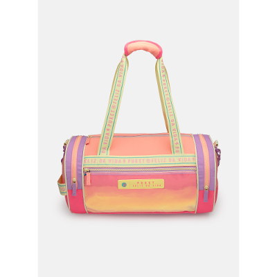 Bolsa de Viagem Color Block Rosa