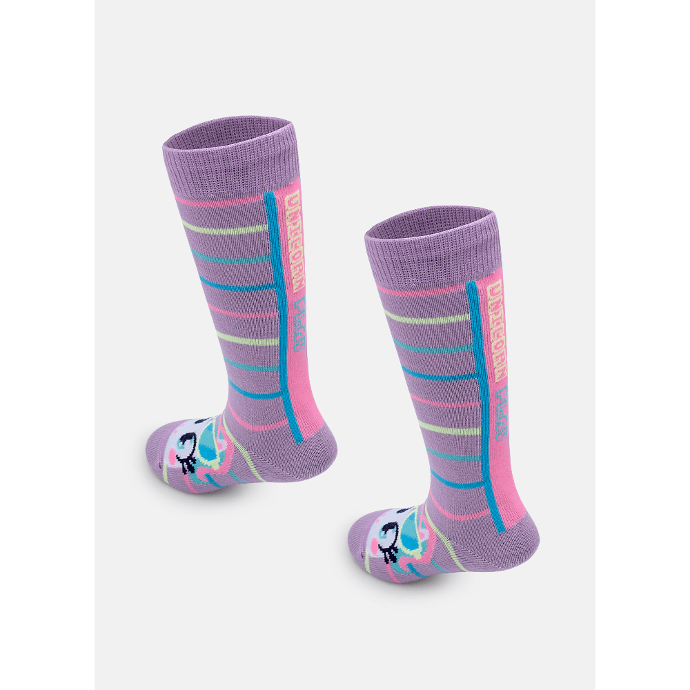 Meia Cano 3/4 Bebê Menina Unicórnio Tênis - 5