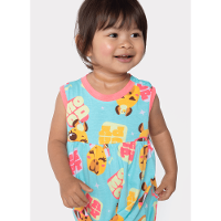 Macacão Regata Algodão Bebê Menina Capy Bora - 2