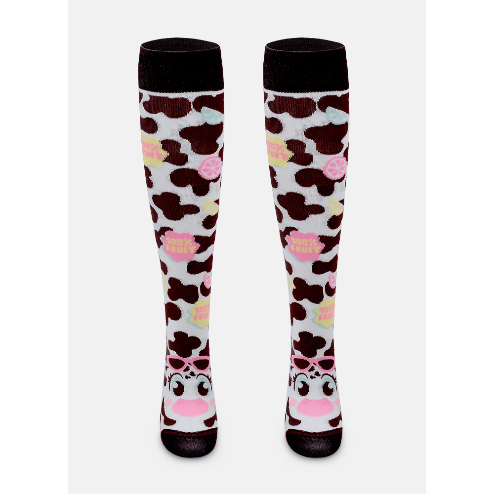 Meia Cano 3/4 Feminina Vaca Summer - 1