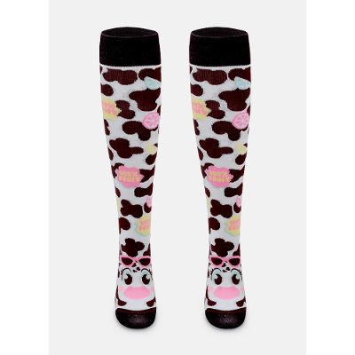 Meia Cano 3/4 Feminina Vaca Summer