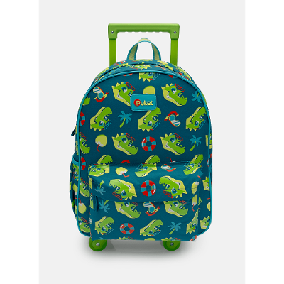 Mochila com Rodinha Média Jacaré Relax