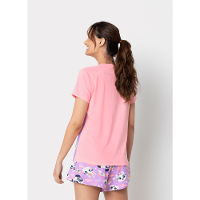 Pijama Manga Curta Viscolycra Feminino Multibichos - 3