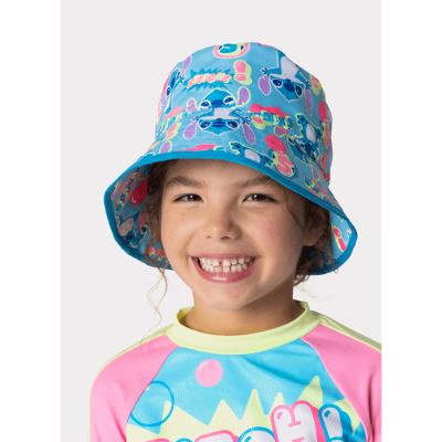Chapéu Bucket Menina Stitch