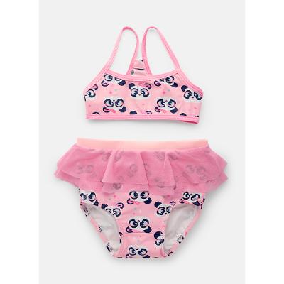 Biquíni Bebê Menina Panda Bailarina