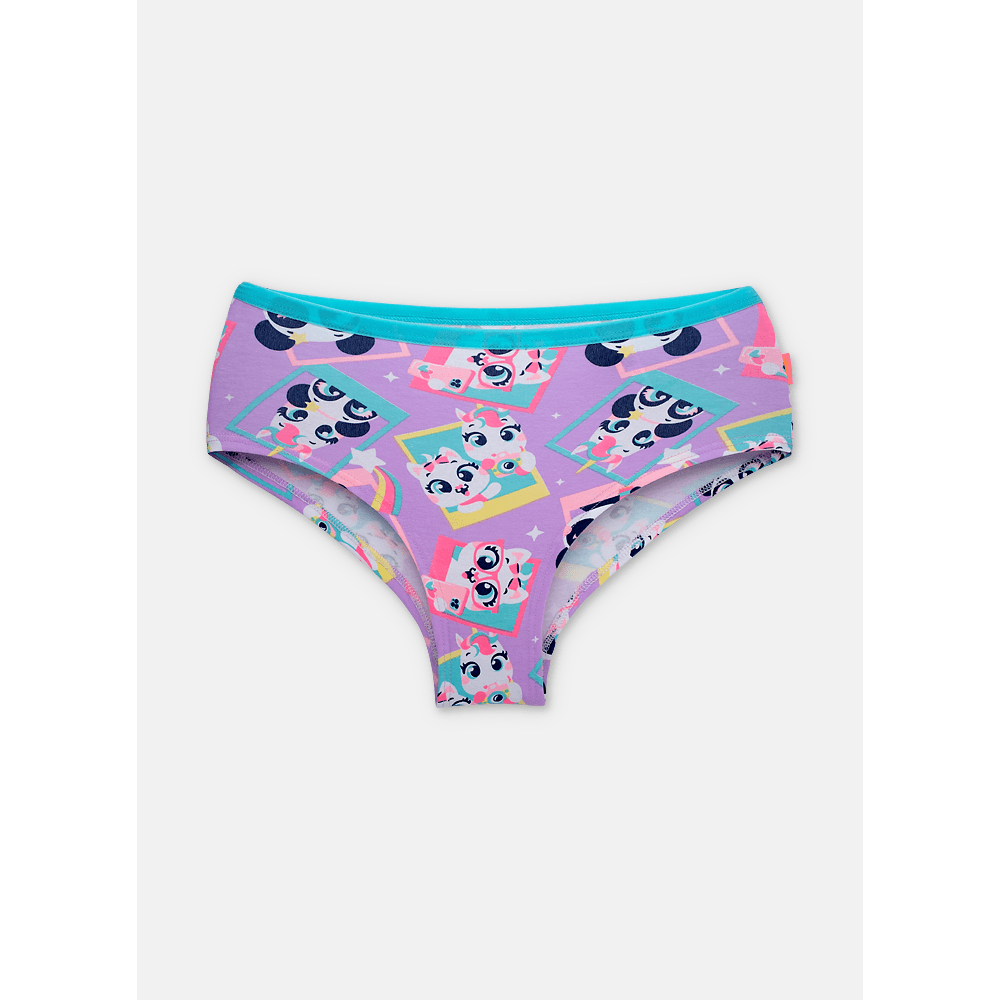Calcinha Caleçon Algodão Feminina Multibichos Best Friend - 1