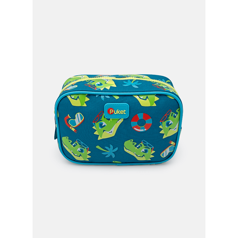 Necessaire Média Jacaré Relax - 1