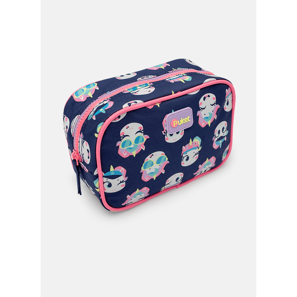 Necessaire Média Unicórnio Tênis - 1