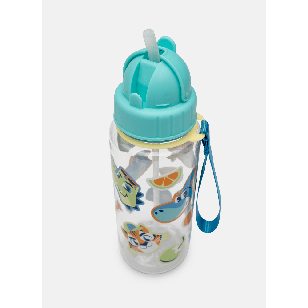 Garrafa com Canudo Multibichos - 2