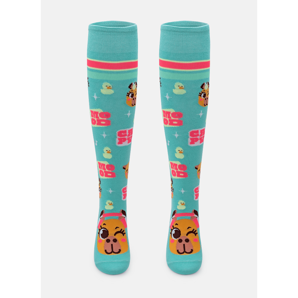 Meia Cano 3/4 Feminina Capy Bora - 1