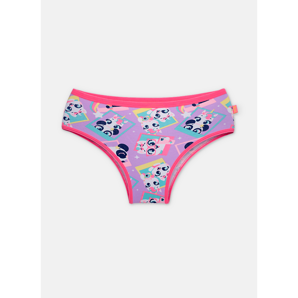 Calcinha Boneca Algodão Menina Teen Multibichos Best Friend - 1