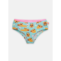 Calcinha Caleçon Algodão Feminina Capy Bora - 1