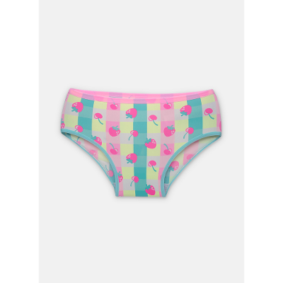 Calcinha Boneca Microfibra Menina Teen Morangos