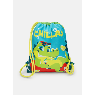 Mochila Saquinho Jacaré Relax