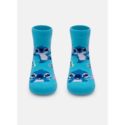 Meia Soquete Bebê RN Unissex Stitch