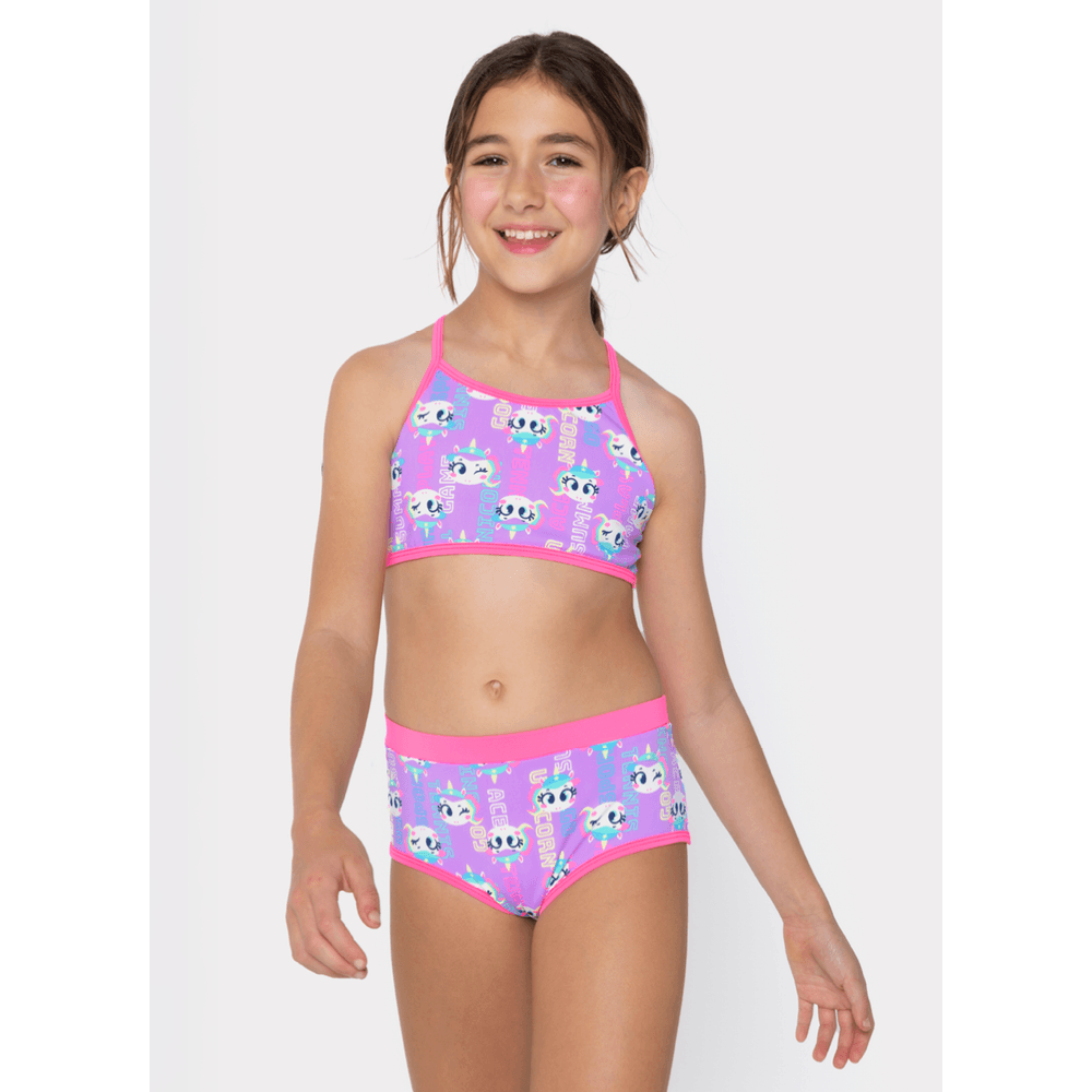 Biquini Menina Teen Unicórnio Tênis - 1