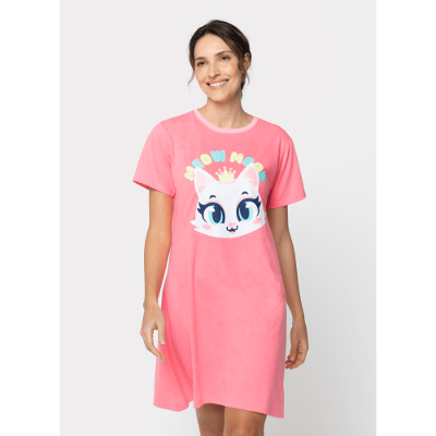 Camisola Manga Curta Feminina Gata