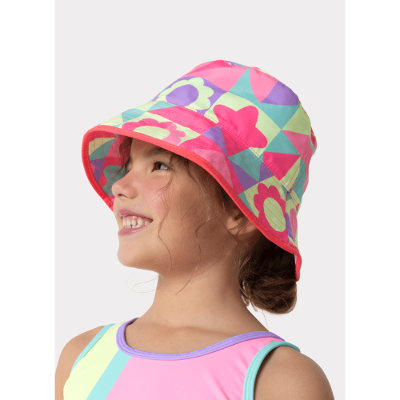 Chapéu Bucket Menina Color Block
