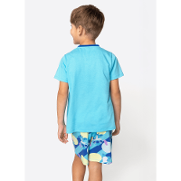 Pijama Manga Curta Algodão Menino Stitch - 4