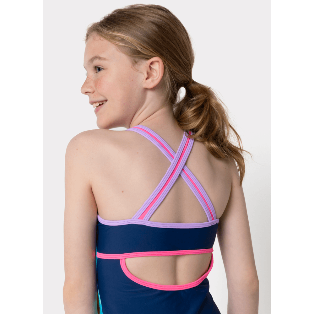 Maio Com Proteção Solar Menina Teen Unicórnio Tênis - 3