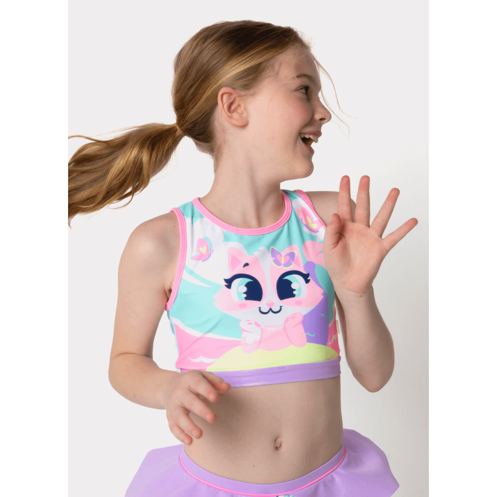 Biquini Menina Teen Gata Sereia - 2