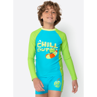 Camiseta Com Proteção Solar Menino Tenn Jacaré Relax - 2