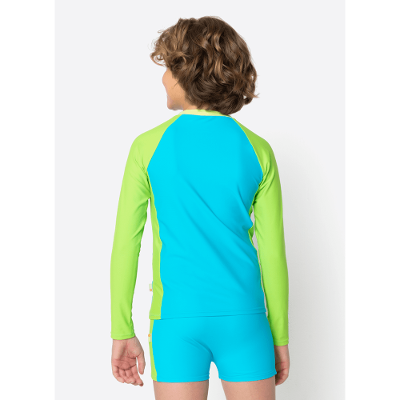 Camiseta Com Proteção Solar Menino Tenn Jacaré Relax
