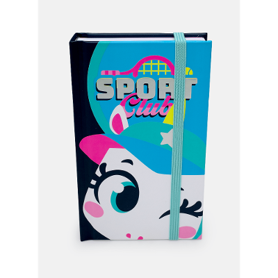 Caderno Pequeno Unicórnio Tênis