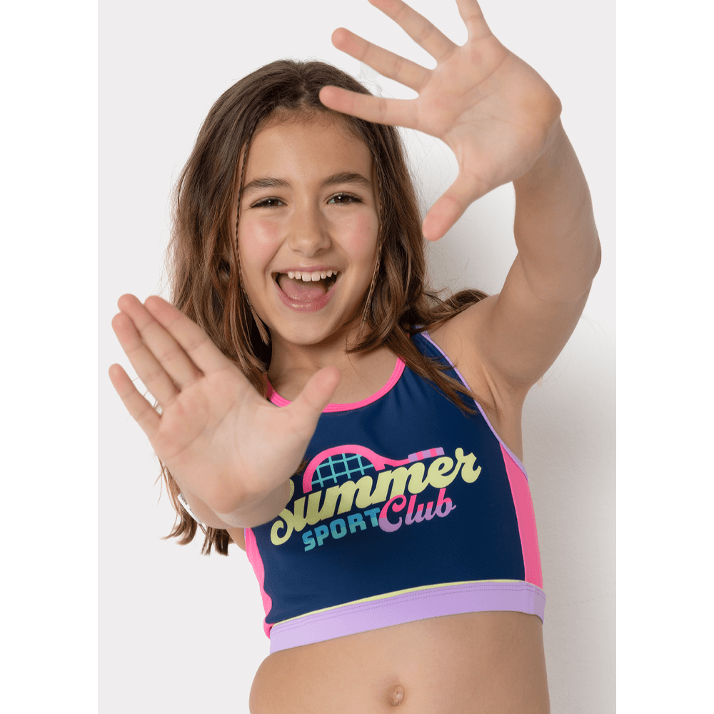 Biquíni Menina Teen Unicórnio Tênis - 2