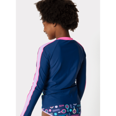Camiseta Com Proteção Solar Menina Teen Unicórnio Tênis