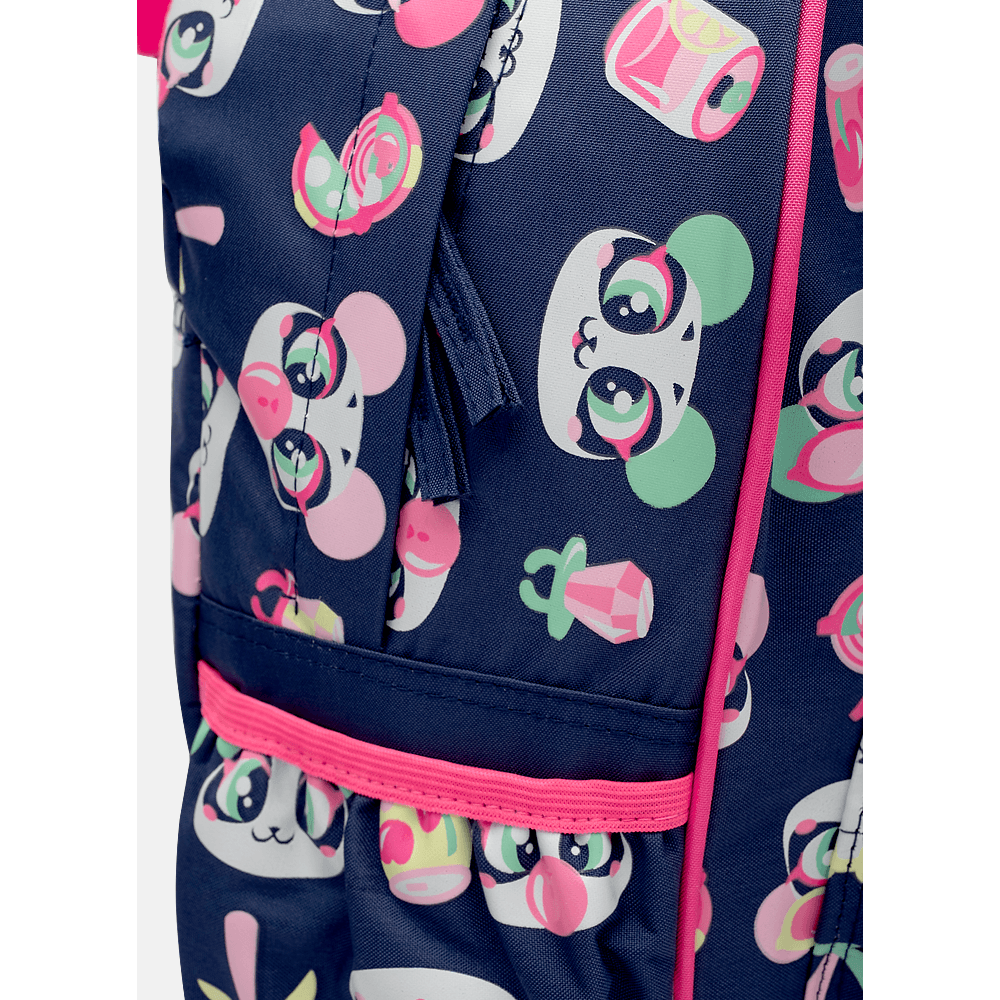 Mochila com Rodinha Média Panda Miami - 3