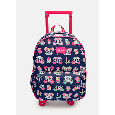 Mochila com Rodinha Média Panda Miami