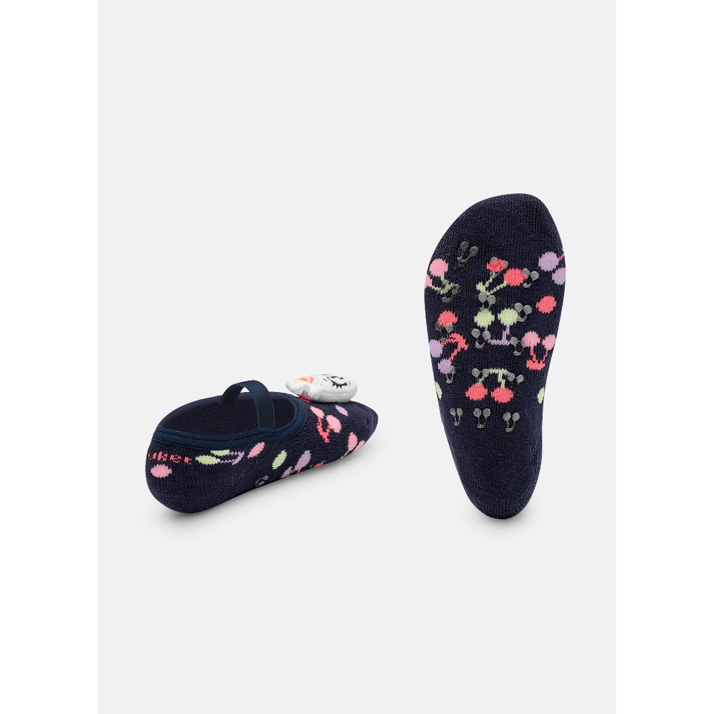 Meia Sapatilha Bebê Menina Unicórnio Cherry - 2