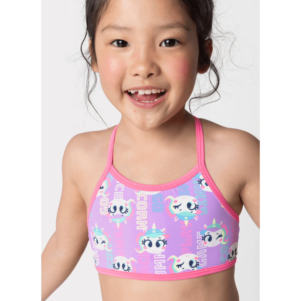 Biquini Menina Unicórnio Tênis - 2