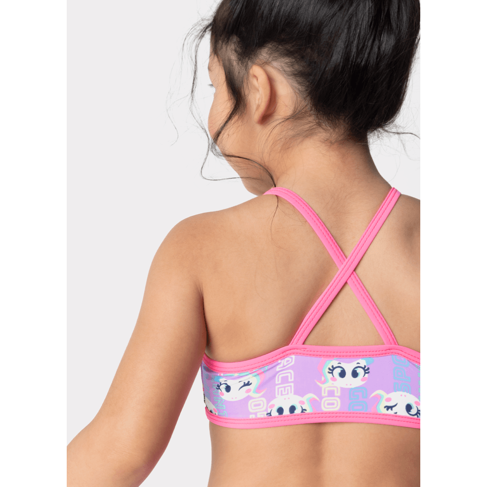 Biquini Menina Unicórnio Tênis - 3