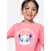 Pijama Manga Curta Algodão Menina Panda Romântico - 2