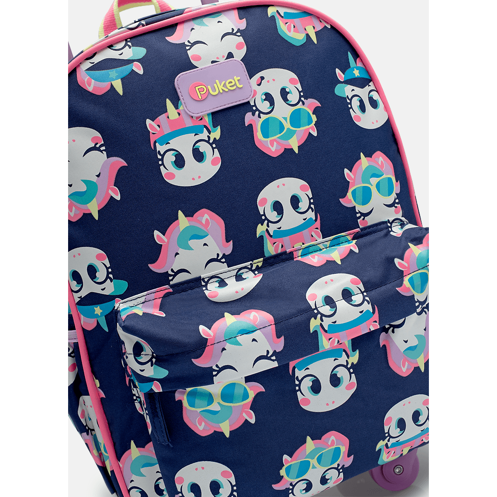 Mochila com Rodinha Unicórnio Tênis - 2