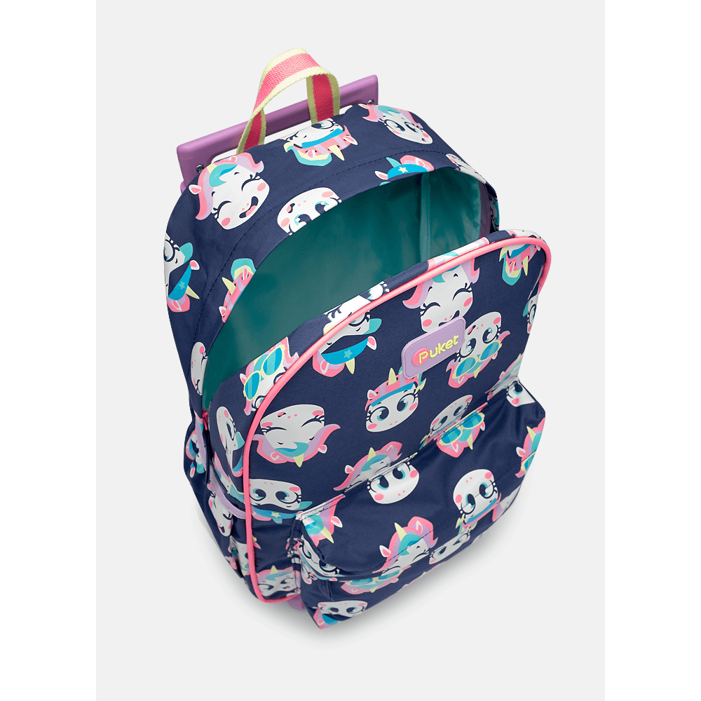 Mochila com Rodinha Unicórnio Tênis - 6
