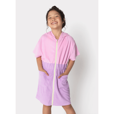 Saída de Praia Menina Color Block